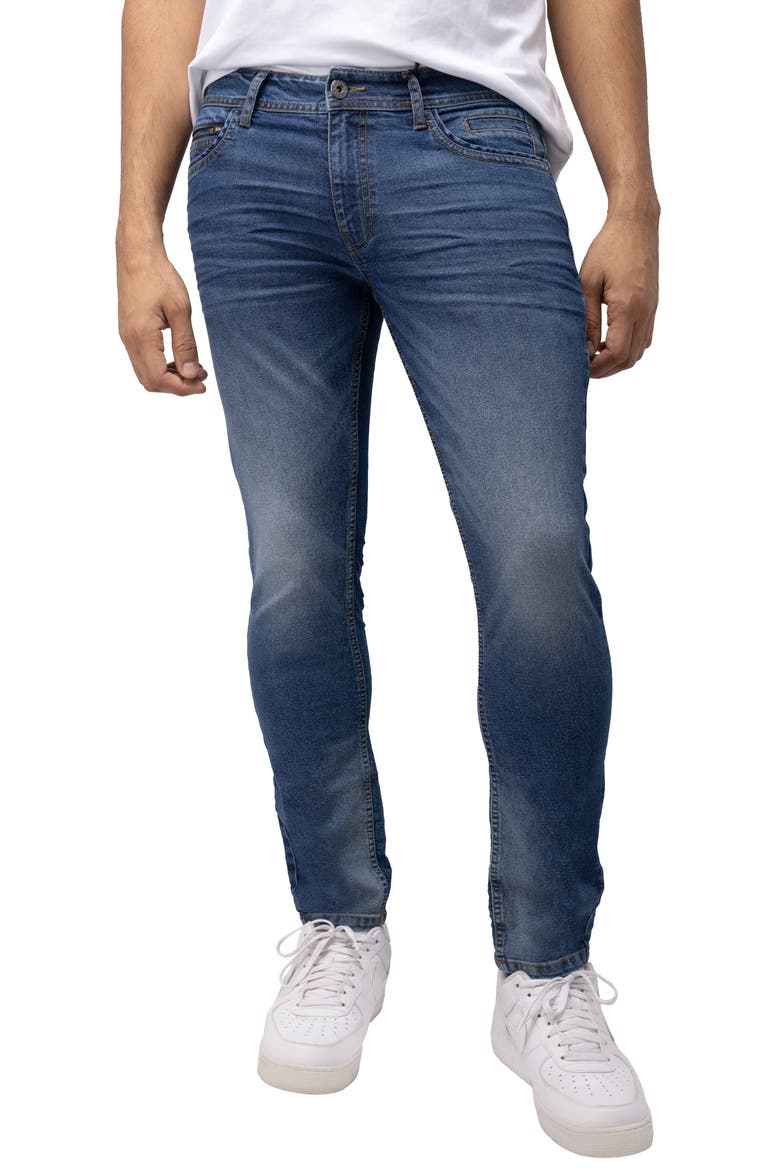 Skinny Jeans, Main, color, MEDIUM BLUE