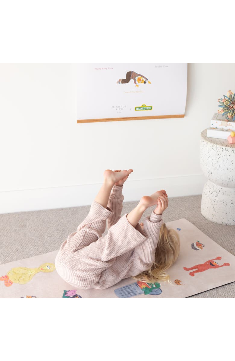 Mindful & Co Kids Sesame Street Yoga Bundle, Alternate, color, Sesame Street Print