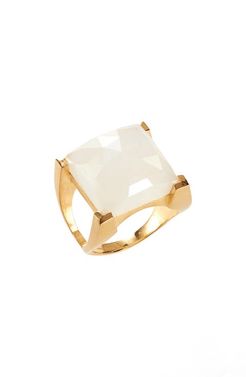 Plaza Semiprecious Stone Ring