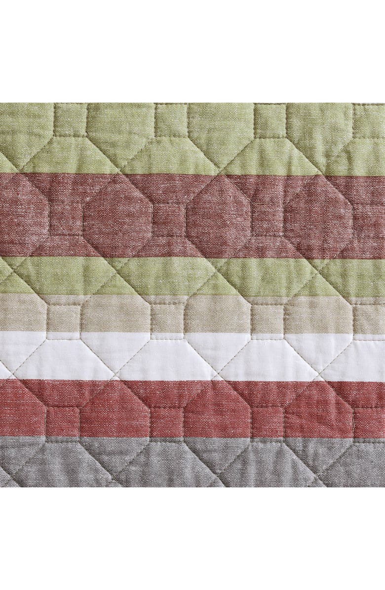 Eddie Bauer Salmon Ladder Cotton Quilt 3-Piece Set, Alternate, color, Blue/ Green Multi