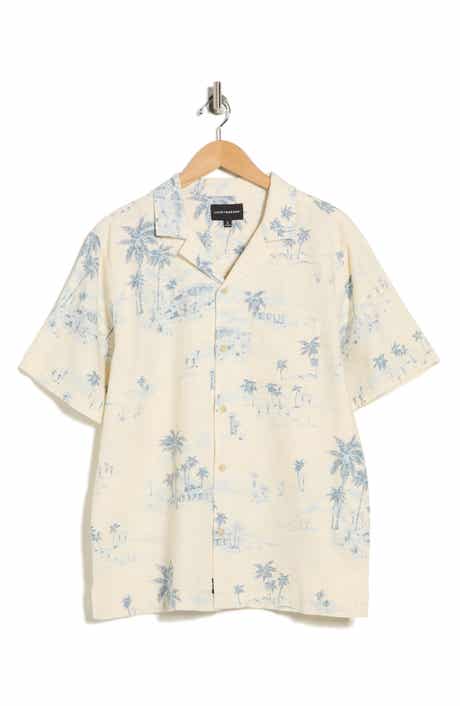 Lucky Brand Scenic Print Camp Shirt