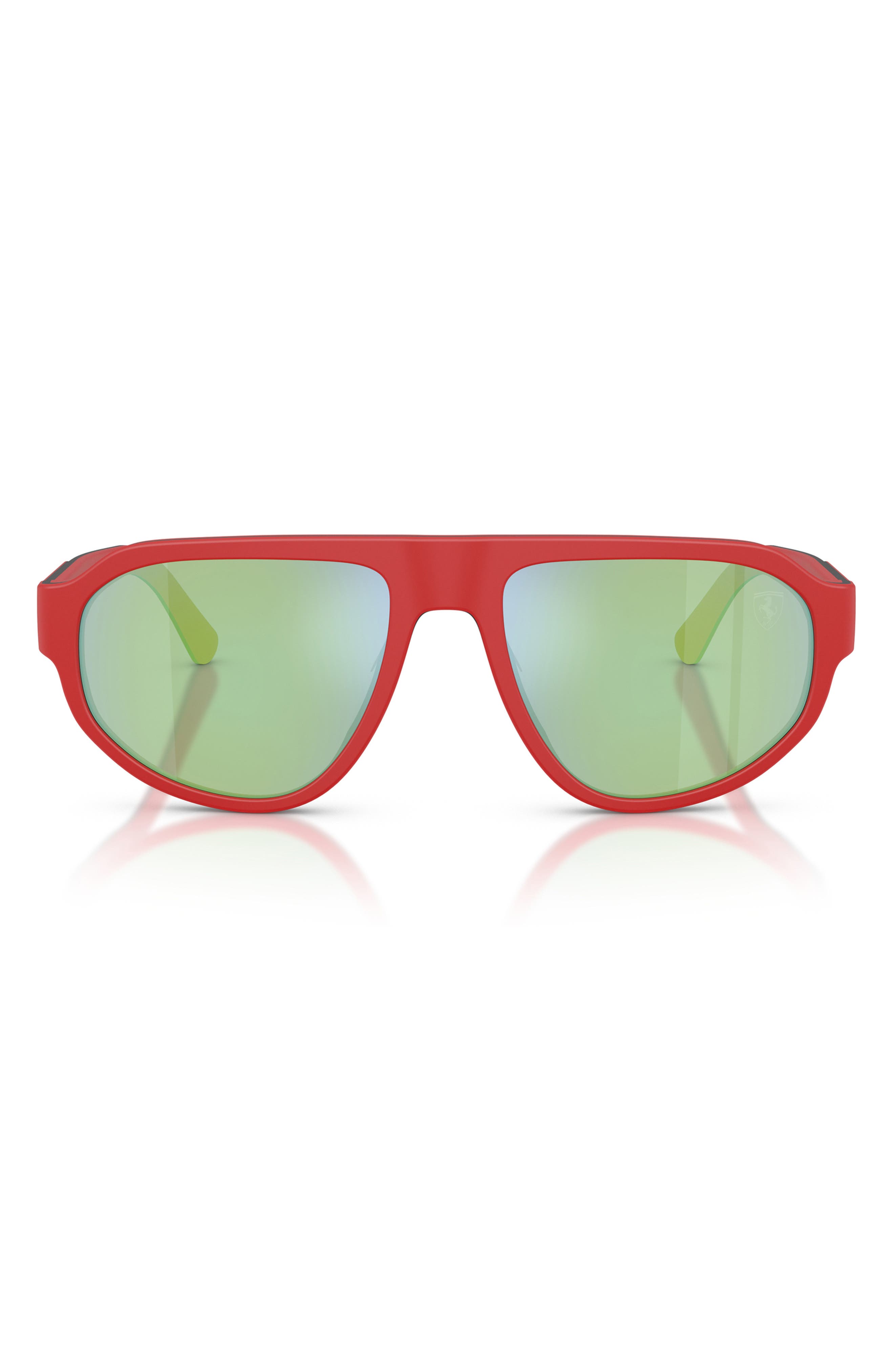 RED MATTE BLACK / BLUE LIGHT