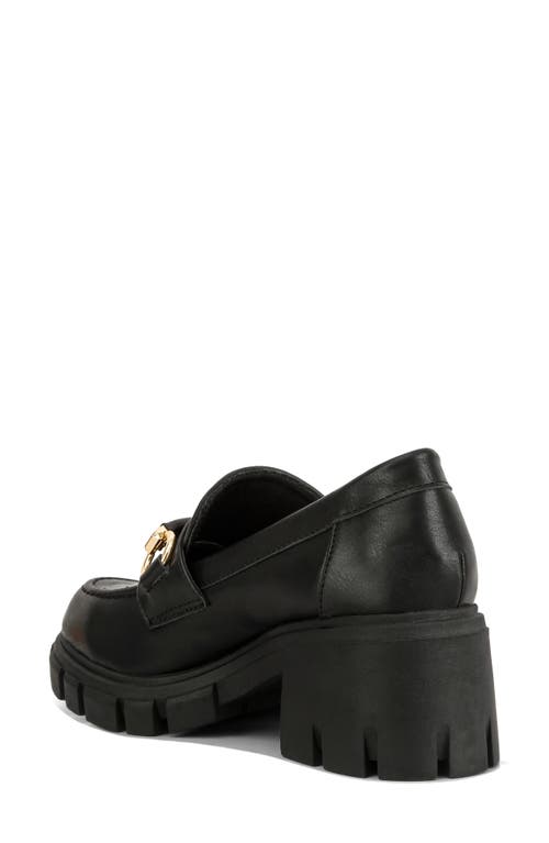 London Rag Evangeline Loafer In Black