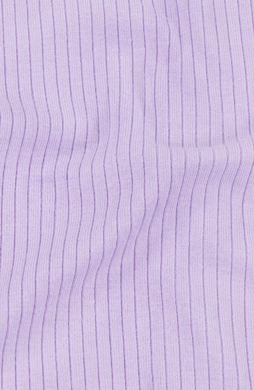 Mori Clever Zip Footie In Purple