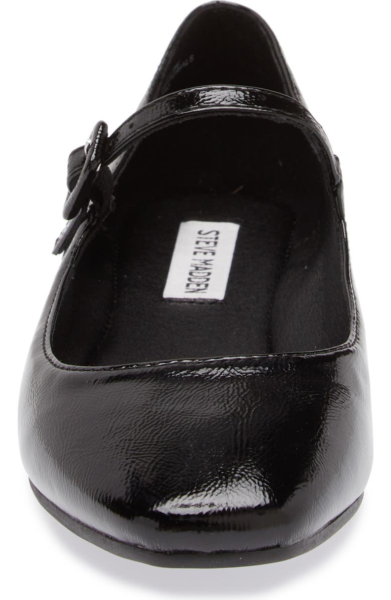 Steve Madden Caddie Mary Jane Flat, Alternate, color, Black Patent