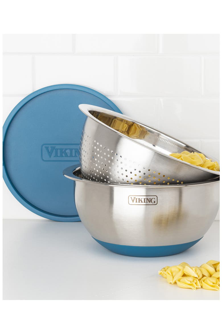 9-Piece Mixing Bowl Set, Alternate, color, TEAL