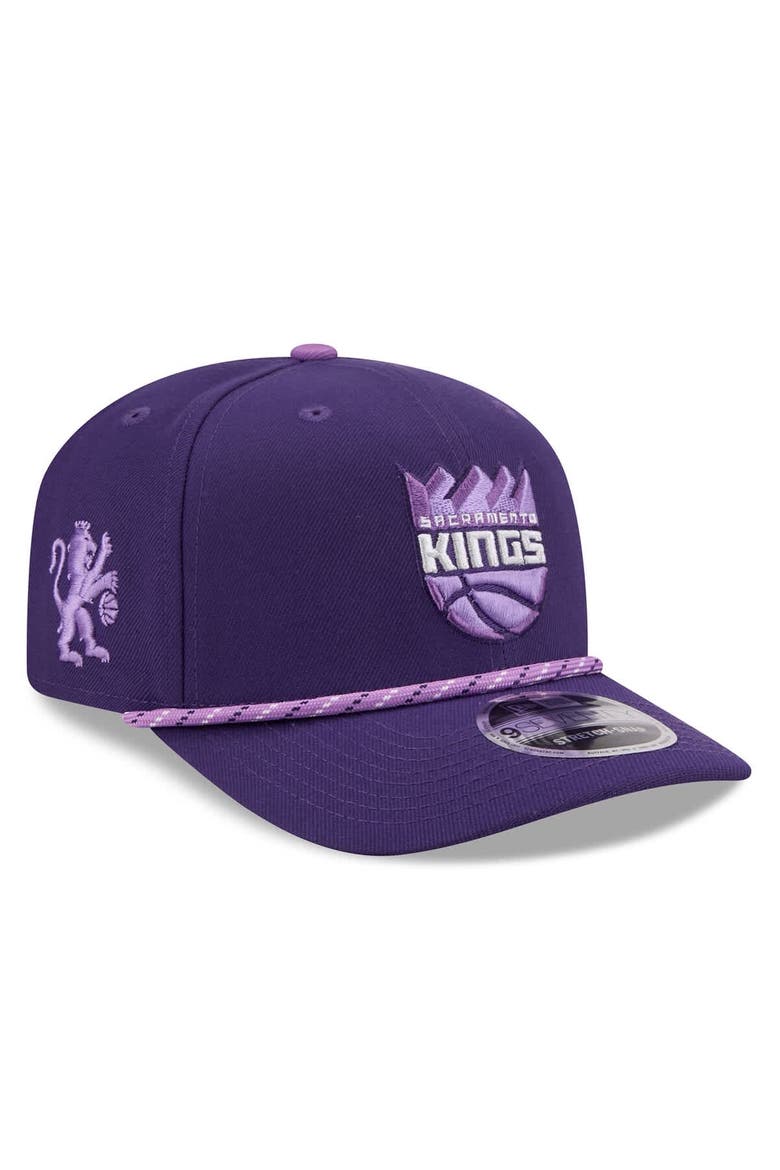 Men's New Era Purple Sacramento Kings 2025/26 City Edition 9SEVENTY Adjustable Hat, Main, color, Purple