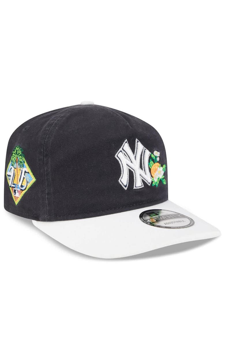 Youth New Era  Navy/White New York Yankees 2026 Spring Training 19TWENTY Adjustable Hat, Main, color, Navy