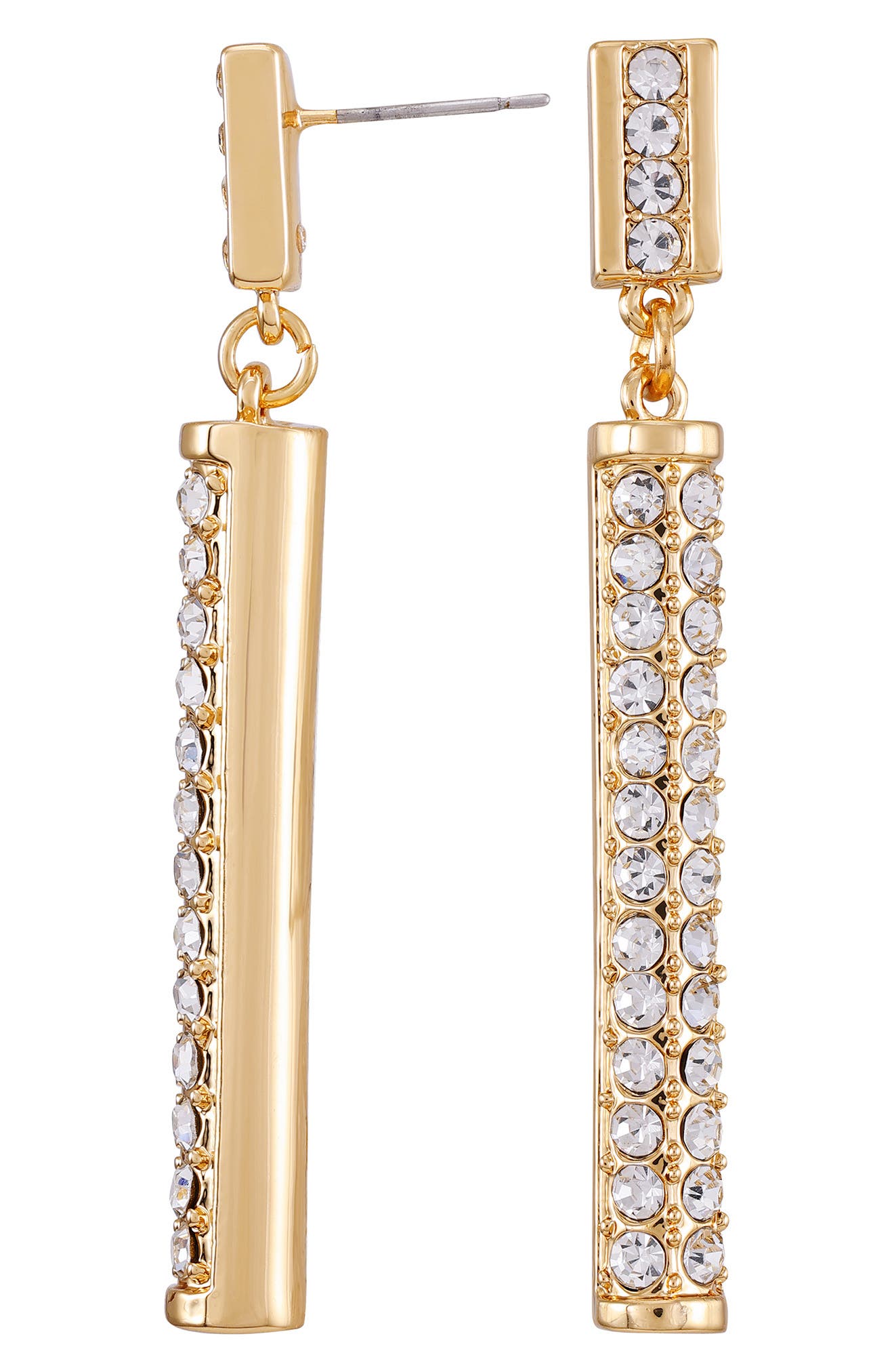 Vince Camuto Pavé Crystal Drop Earrings