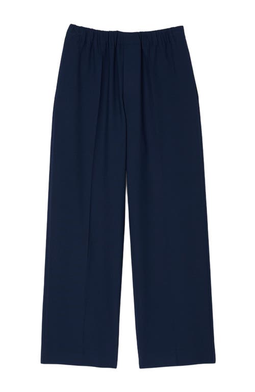 Sandro Wide-leg Trousers In Royal Blue
