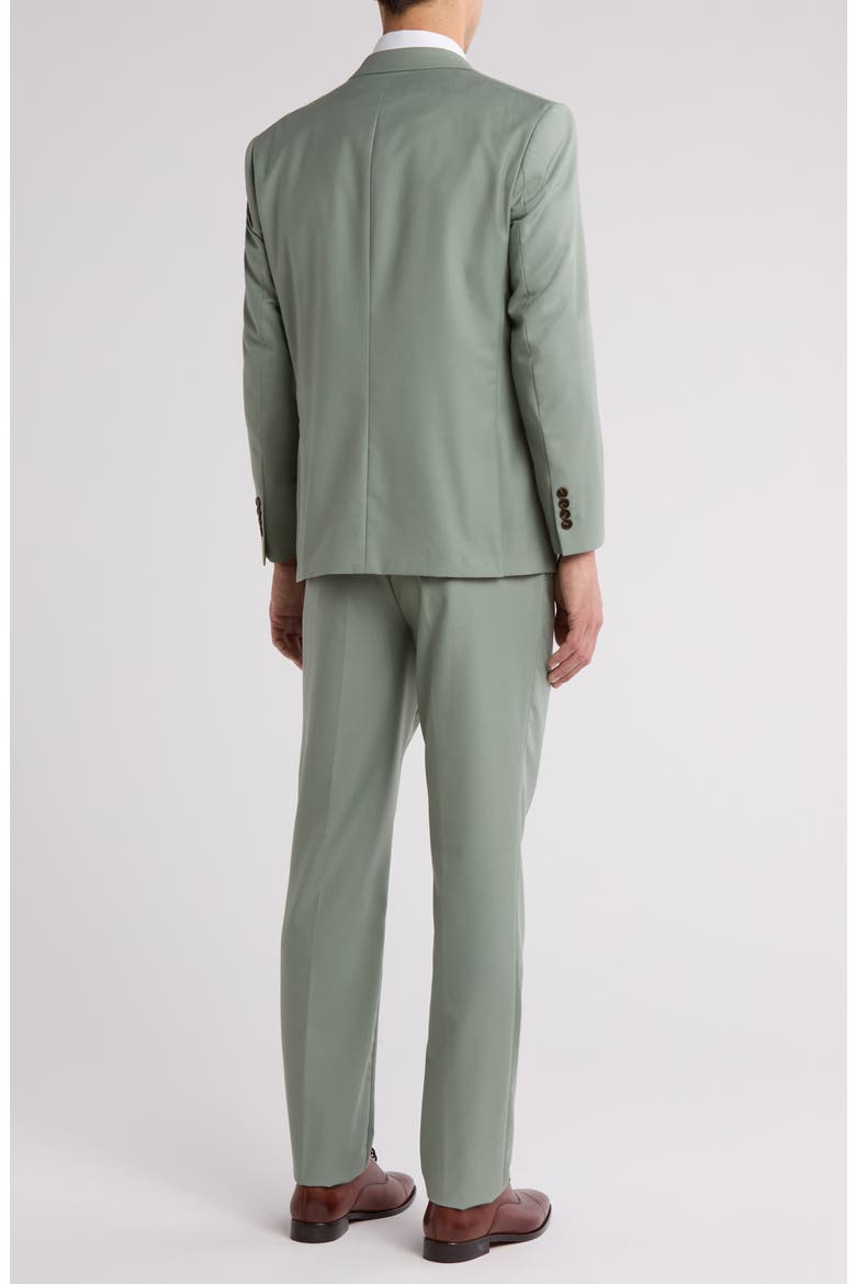 Premium Slim Fit 3-Piece Suit, Alternate, color, SAGE