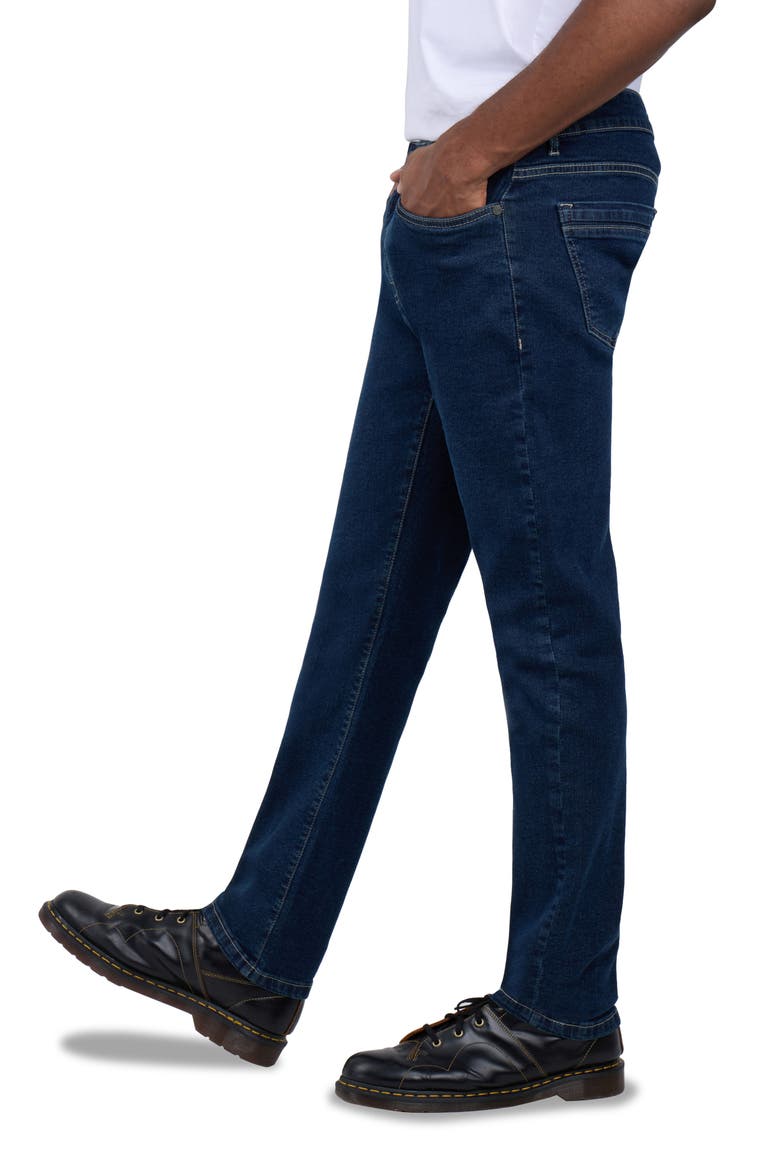 Super Soft Slim Fit Jeans, Alternate, color, MEDIUM BLUE TINT