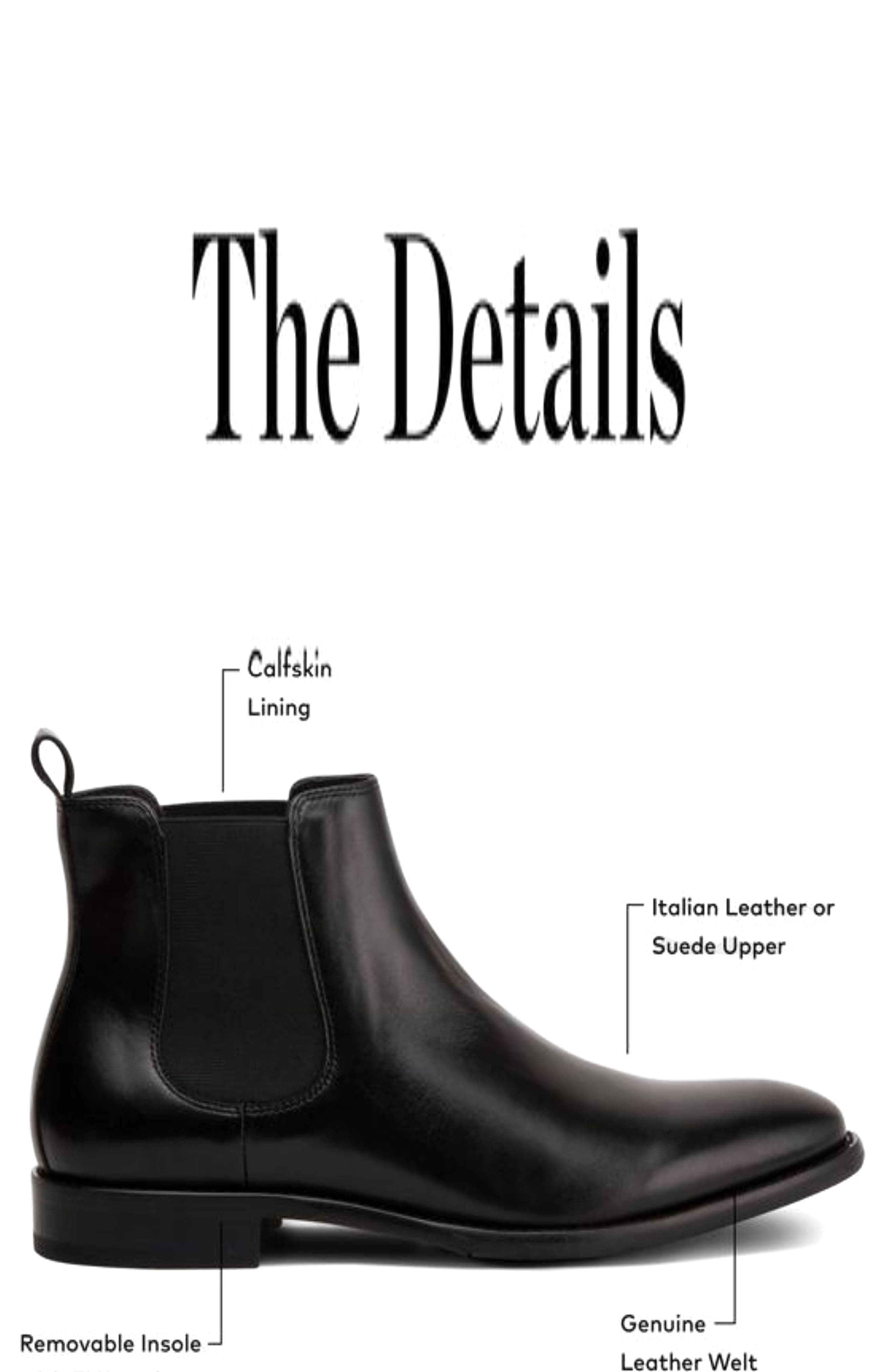 Gordon Rush Matthews Chelsea Boot, Alternate, color, 