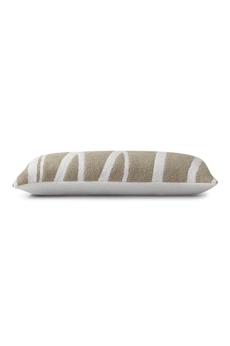Cloud Silque Woodland Lumbar Pillow, Alternate, color, WHITE / SANDSTONE