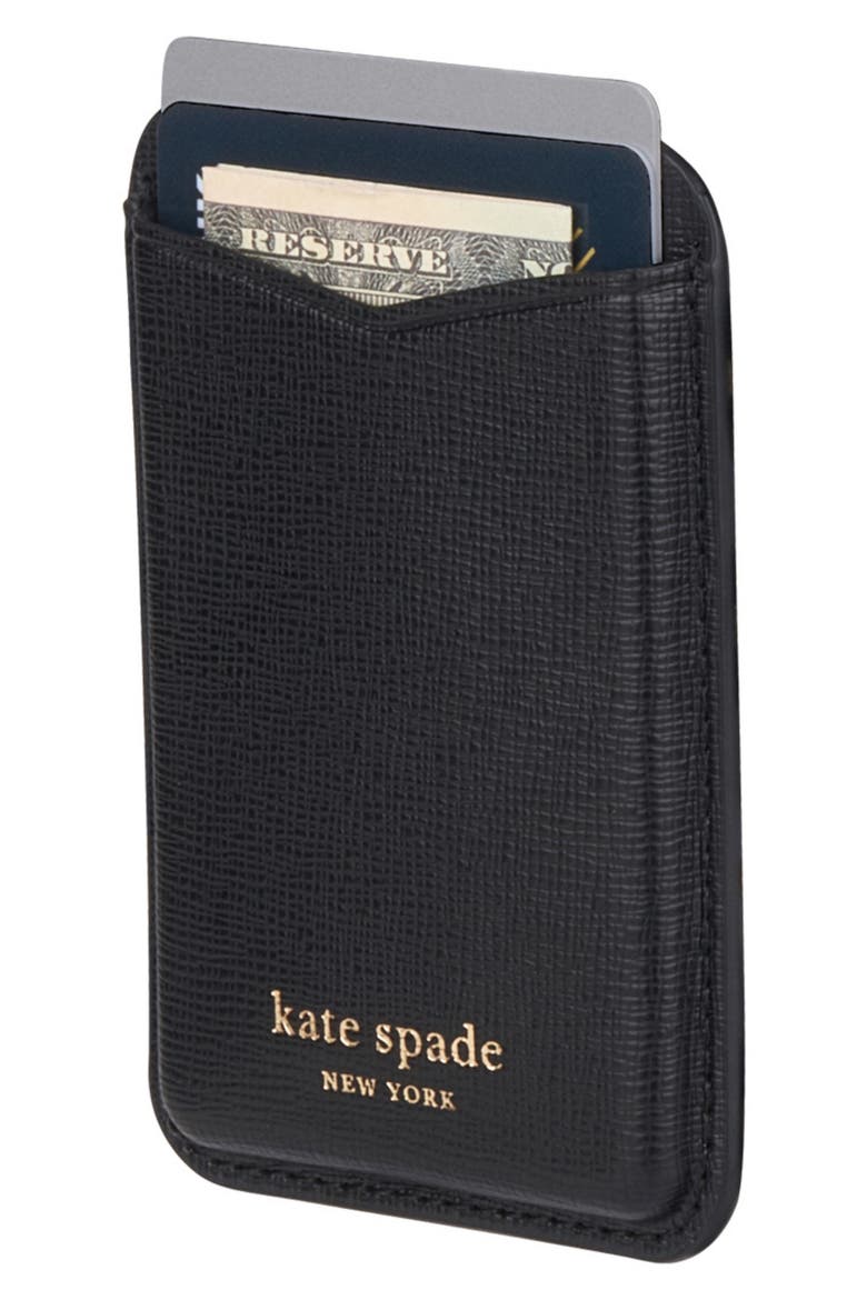 black magsafe card case, Alternate, color, BLACK