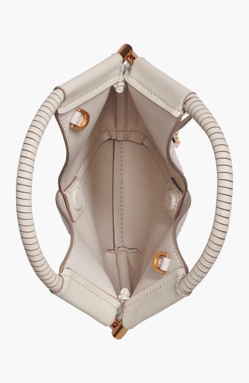 Donna Karan New York Baldwin Lasercut Micro Crossbody In Sand