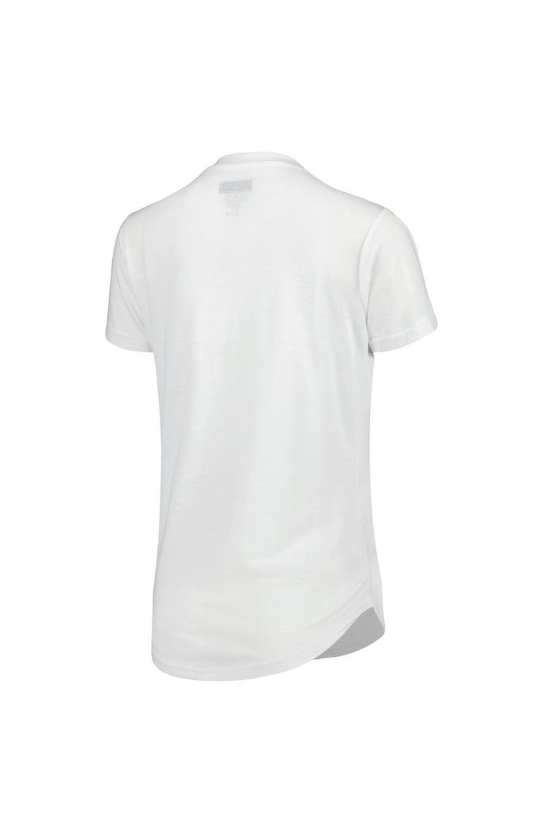 CONCEPTS SPORT Women's Concepts Sport White/Charcoal Chicago Bears Sonata T-Shirt & Leggings Sleep Set, Alternate, color, White