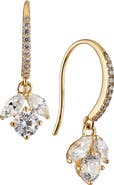 Nadri Prima Cluster Drop Earrings