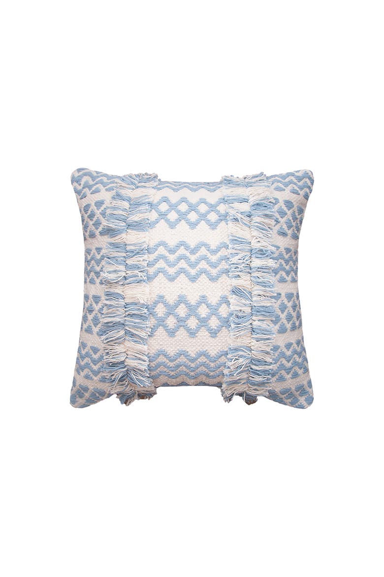 Harlow Throw Pillow, Main, color, Blue