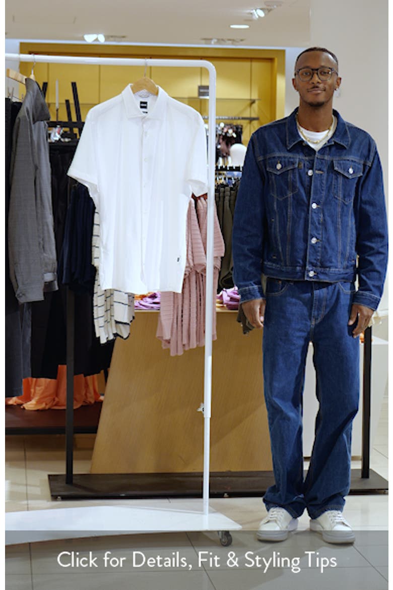 Roan Stretch Cotton Button-Up Shirt video