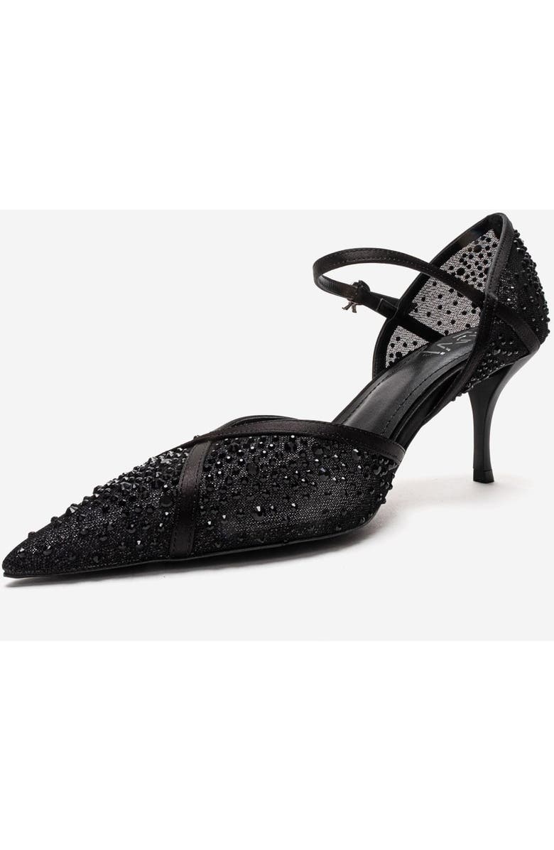Prologue Shoes Rachel Embellished Stiletto Pump, Alternate, color, Black