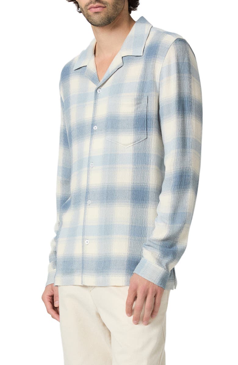 PAIGE Kransey Plaid Shirt, Alternate, color, Shadow Plaid