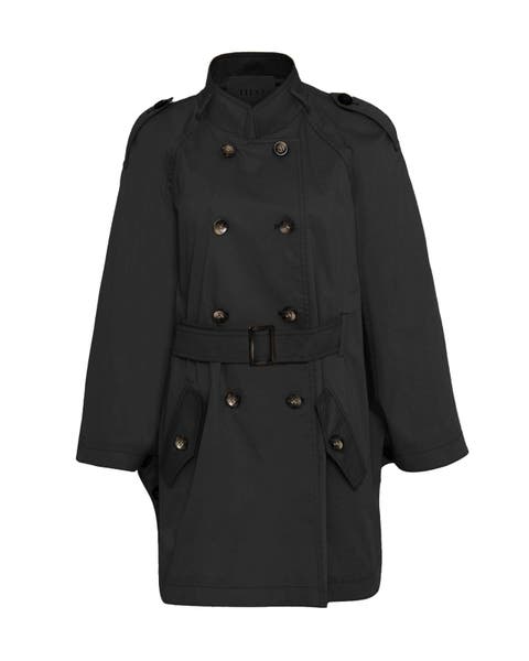 Chloe Trapunto Trench Cape