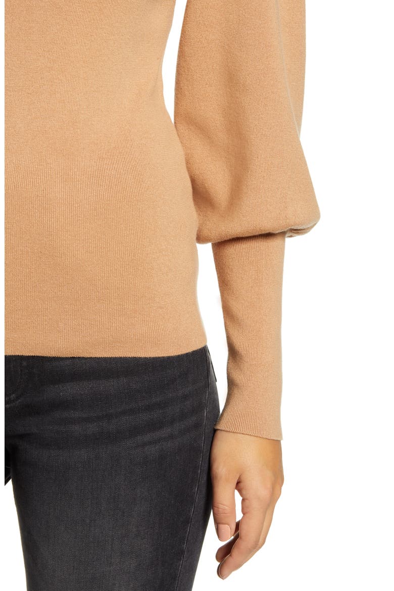 Juliet Sleeve Sweater, Alternate, color, TAN