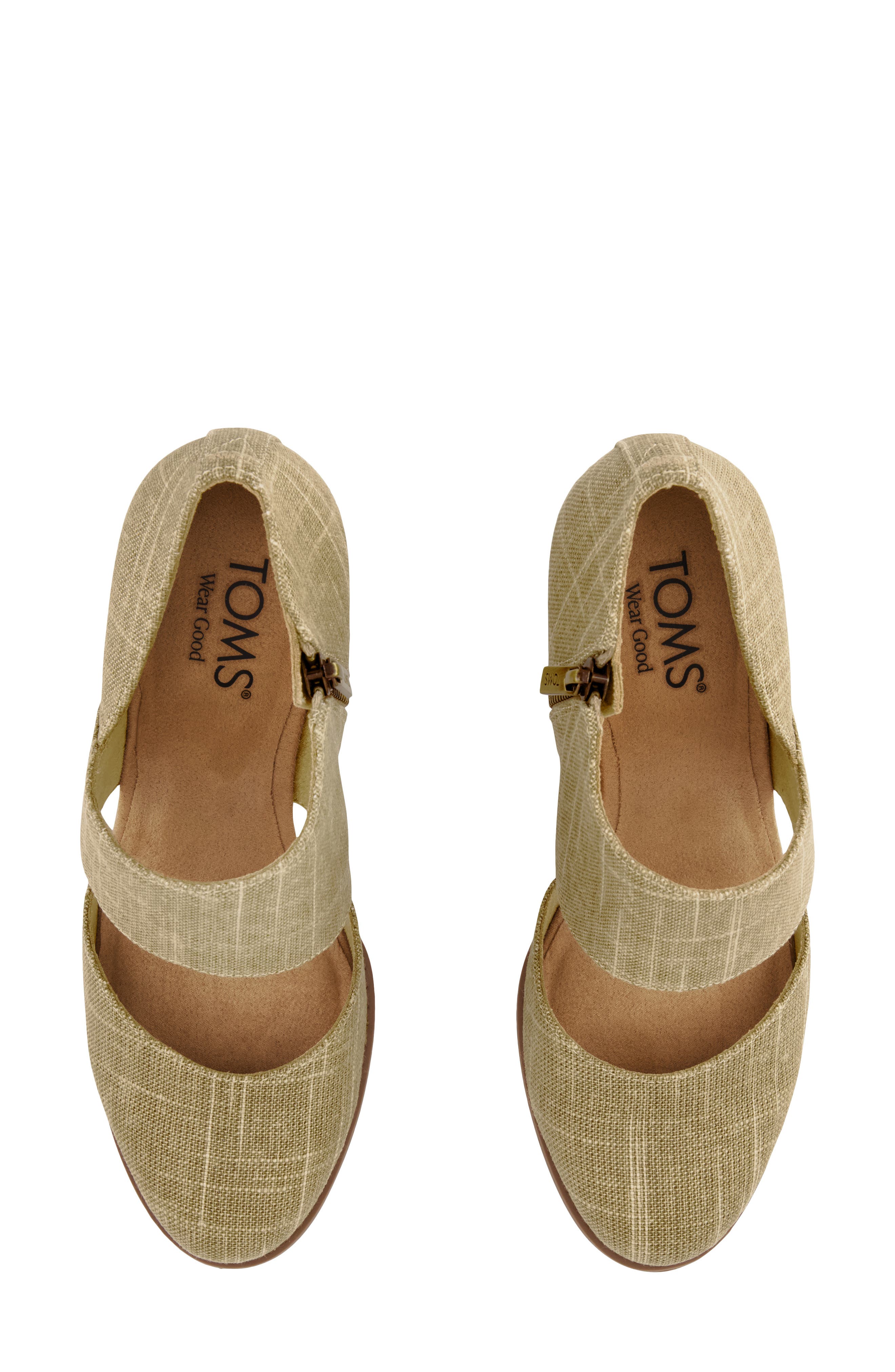 Milan Nova Block Heel Pump, Alternate, color, GOLD