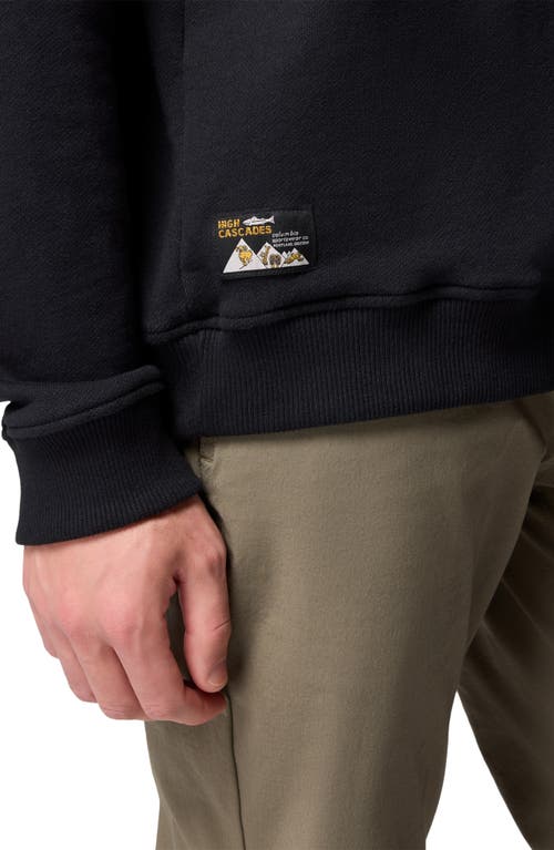 Columbia High Cascades French Terry Sweatshirt In Blue