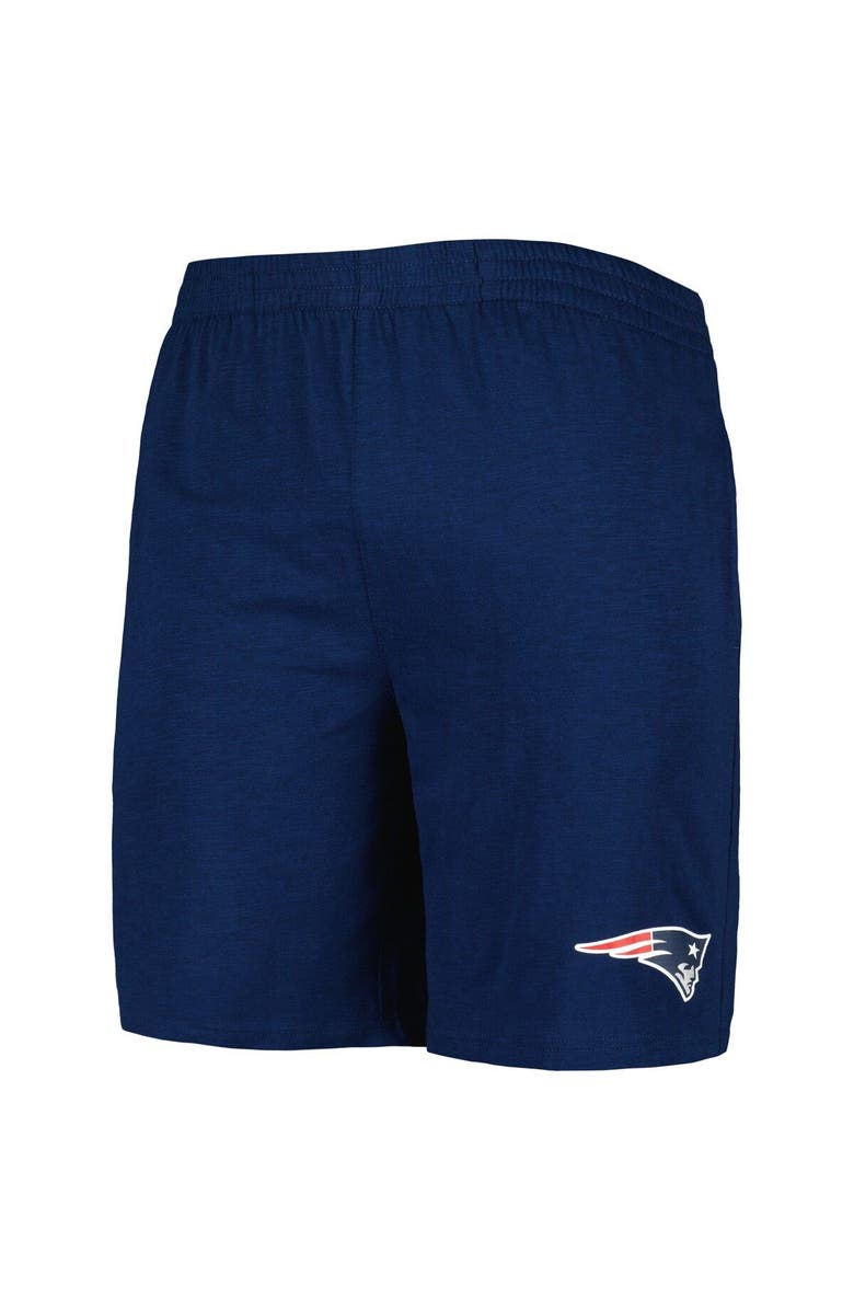 CONCEPTS SPORT Men's Concepts Sport Navy/White New England Patriots Downfield T-Shirt & Shorts Sleep Set, Alternate, color, Navy
