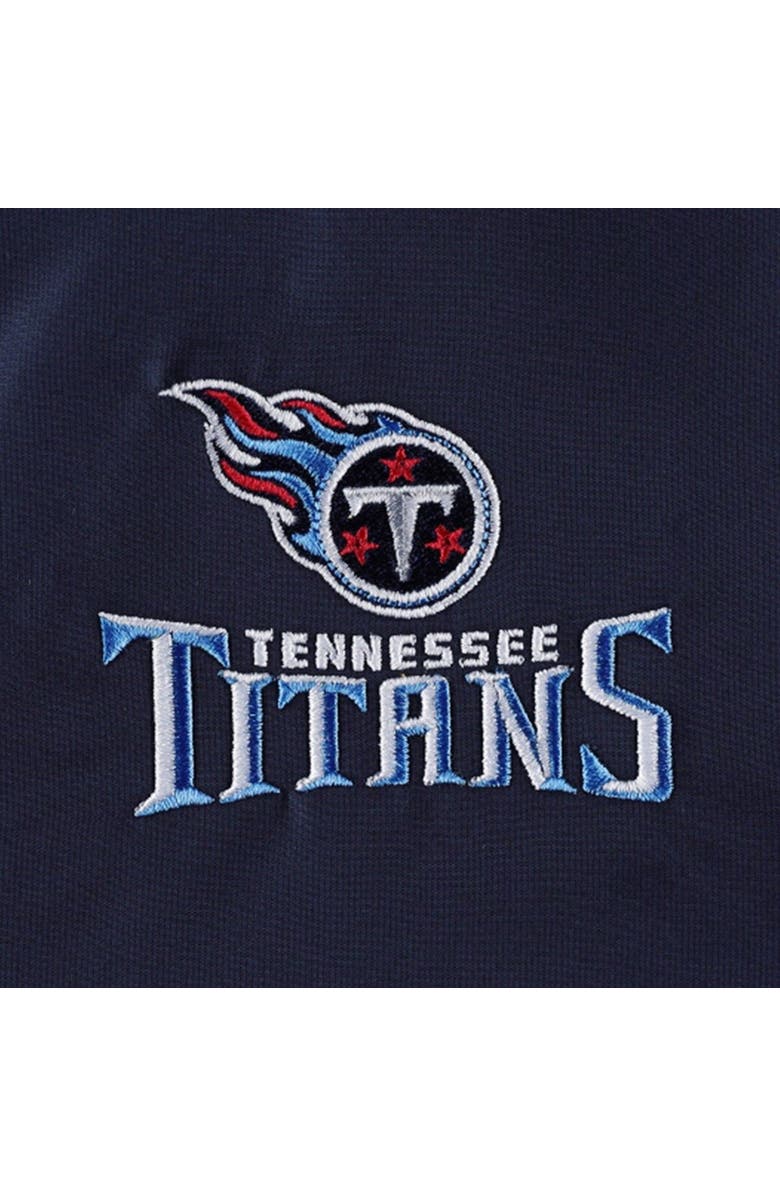 DUNBROOKE Men's Dunbrooke Navy Tennessee Titans Hurricane Raglan Full-Zip Windbreaker Jacket, Alternate, color, 