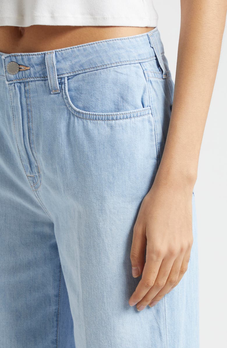 L'AGENCE June High Waist Crop Stovepipe Jeans, Alternate, color, Dakota