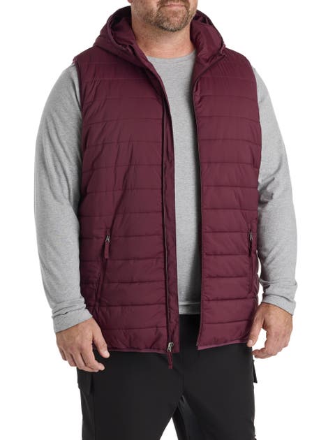 Big & Tall Hooded Puffer Vest