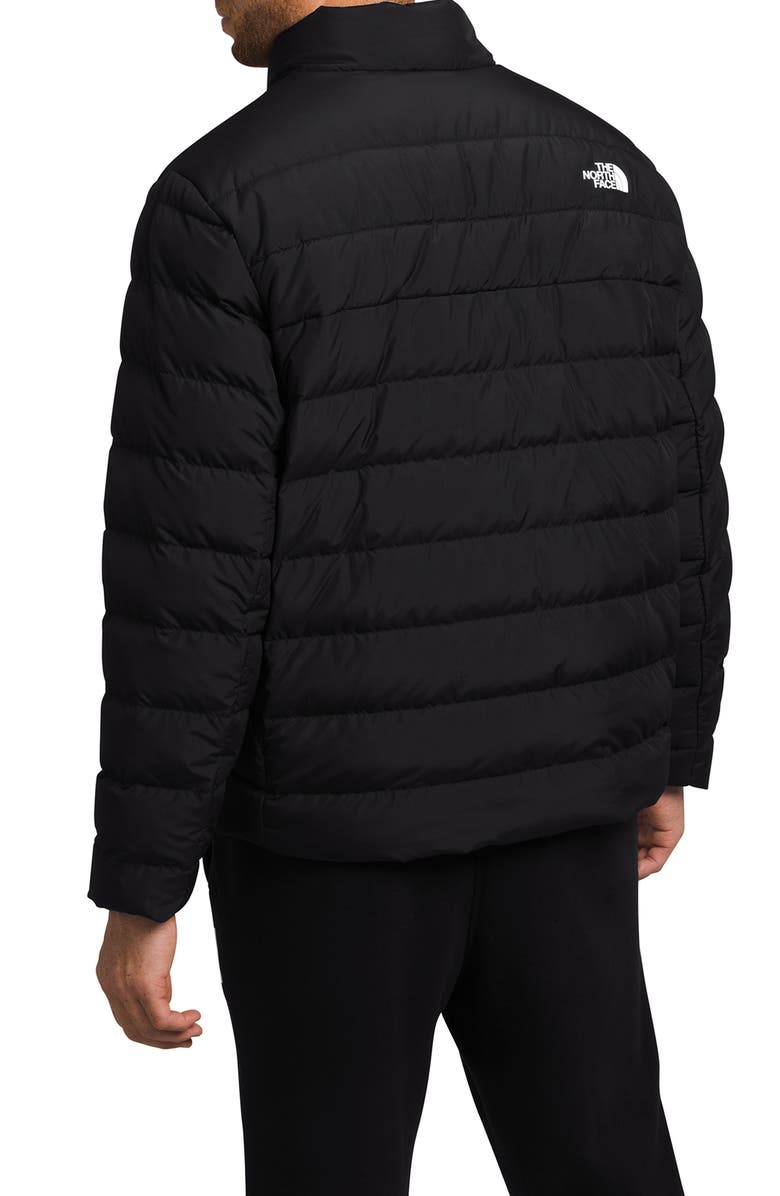The North Face Aconcagua 3 Water Repellent 600 Fill Power Down & Polyester Jacket, Alternate, color, 