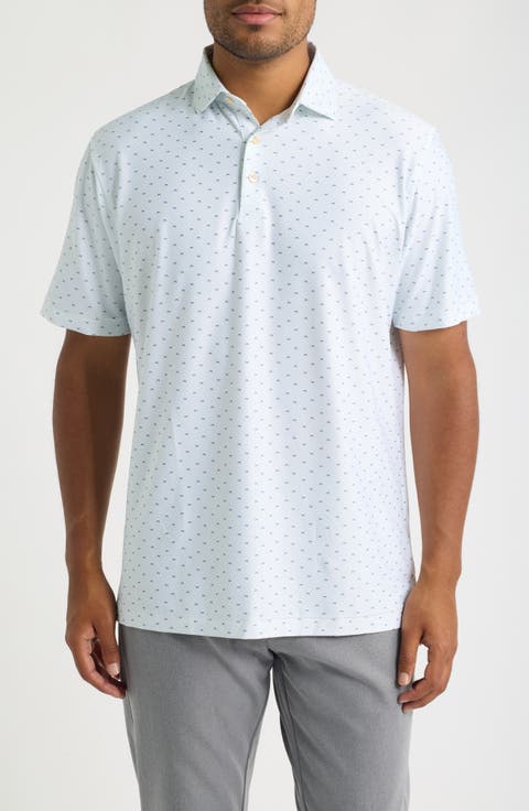 Morning Sky Summer Comfort Performance Jersey Polo