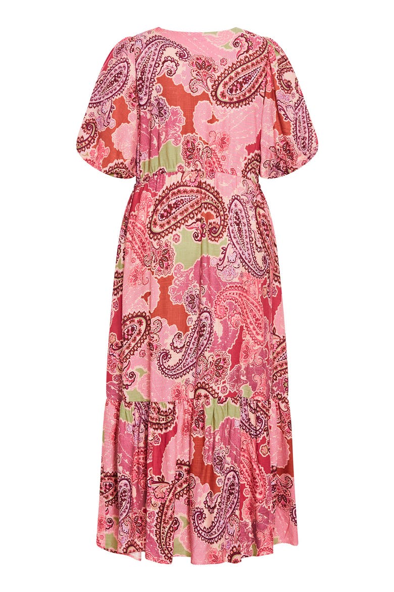 Flirtini Floral Print Maxi Dress, Alternate, color, SWEET THING