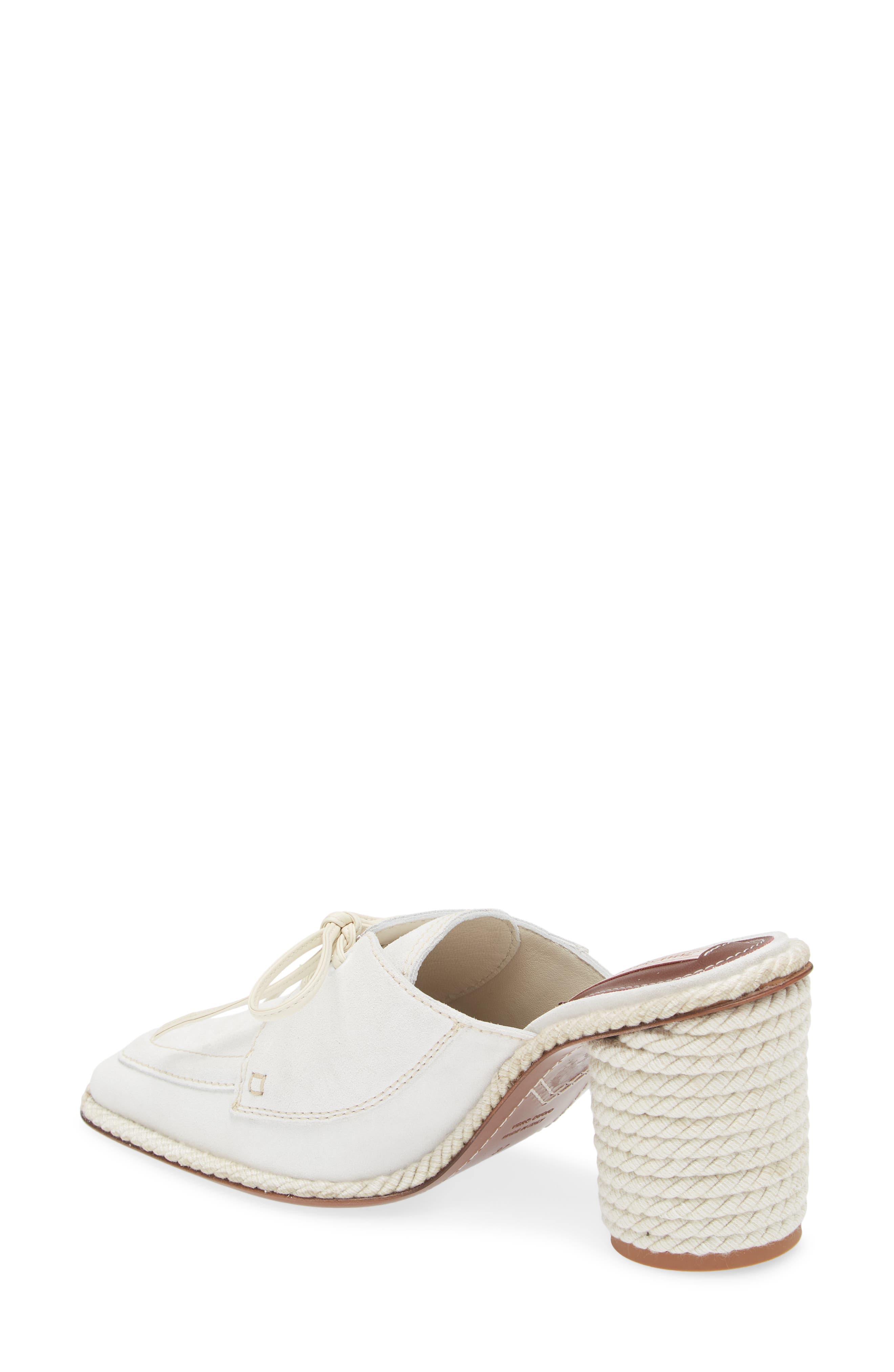 Zimmermann Block Heel Boat Mule, Alternate, color, 