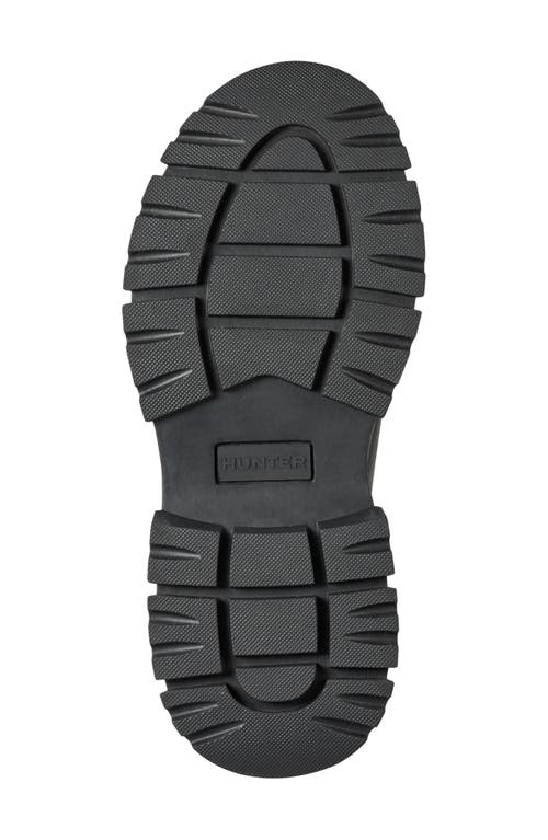 Hunter Tisha Lug Sole Waterproof Snow Boot In Black