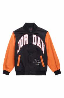 Jordan Kids' Logo Varsity Jacket