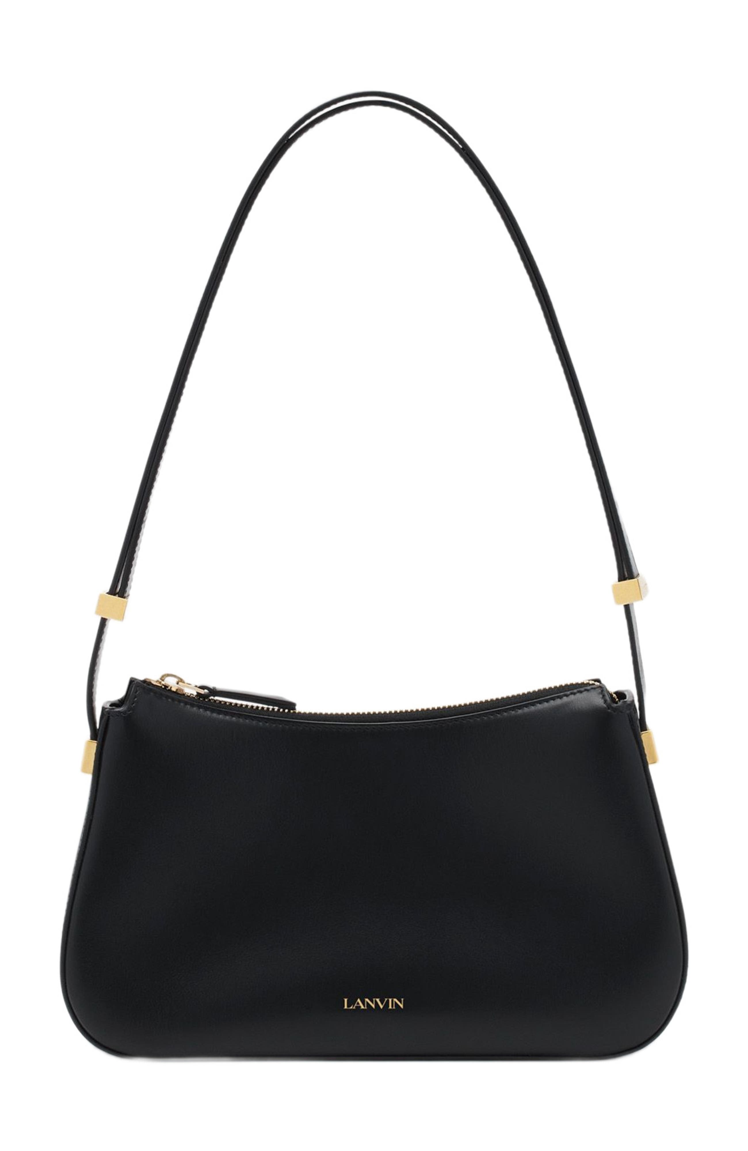 Lanvin Concerto Hobo Leather Bag, Main, color, 