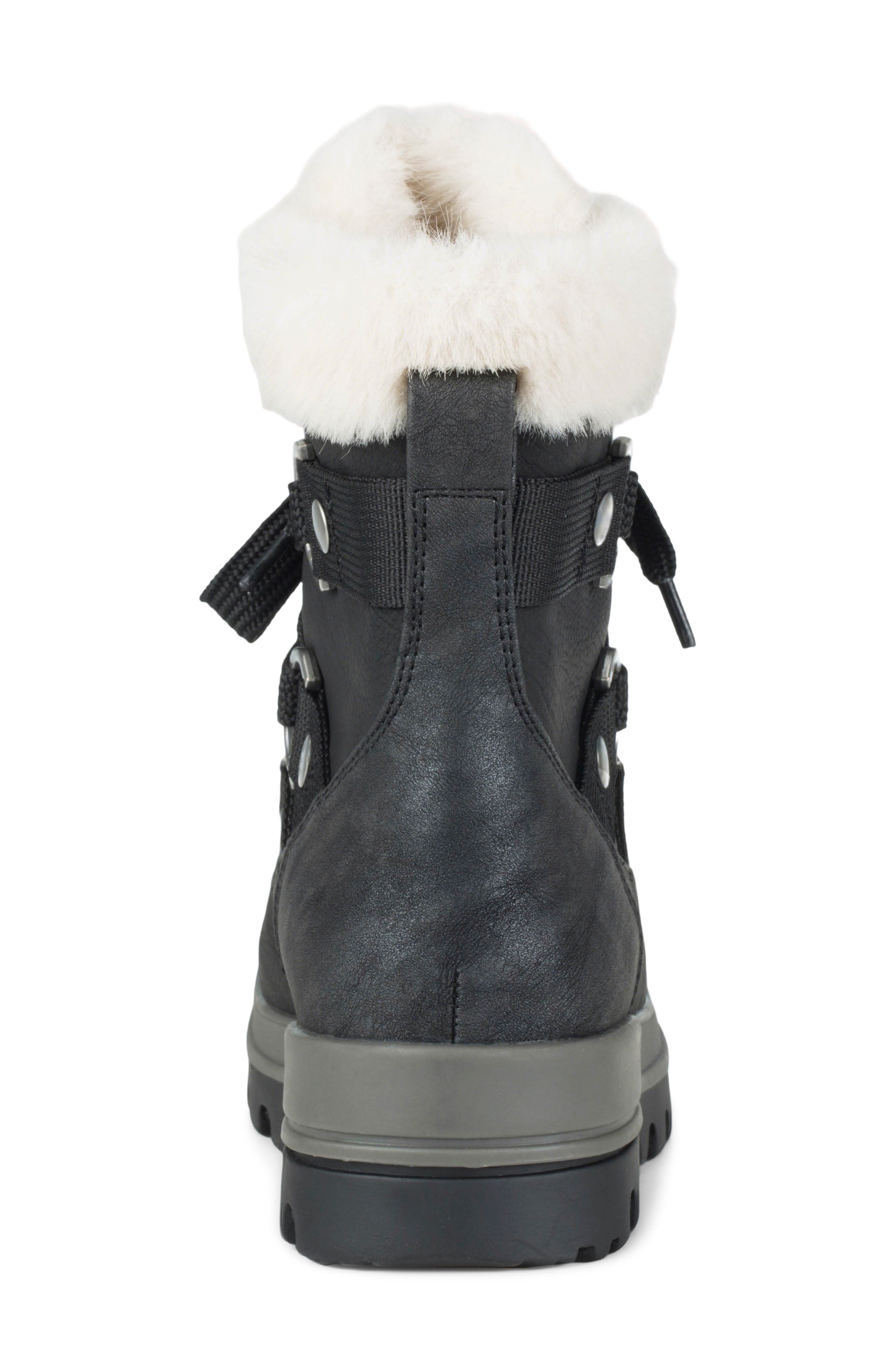 Nathalie Cold Weather Boot, Alternate, color, BLACK