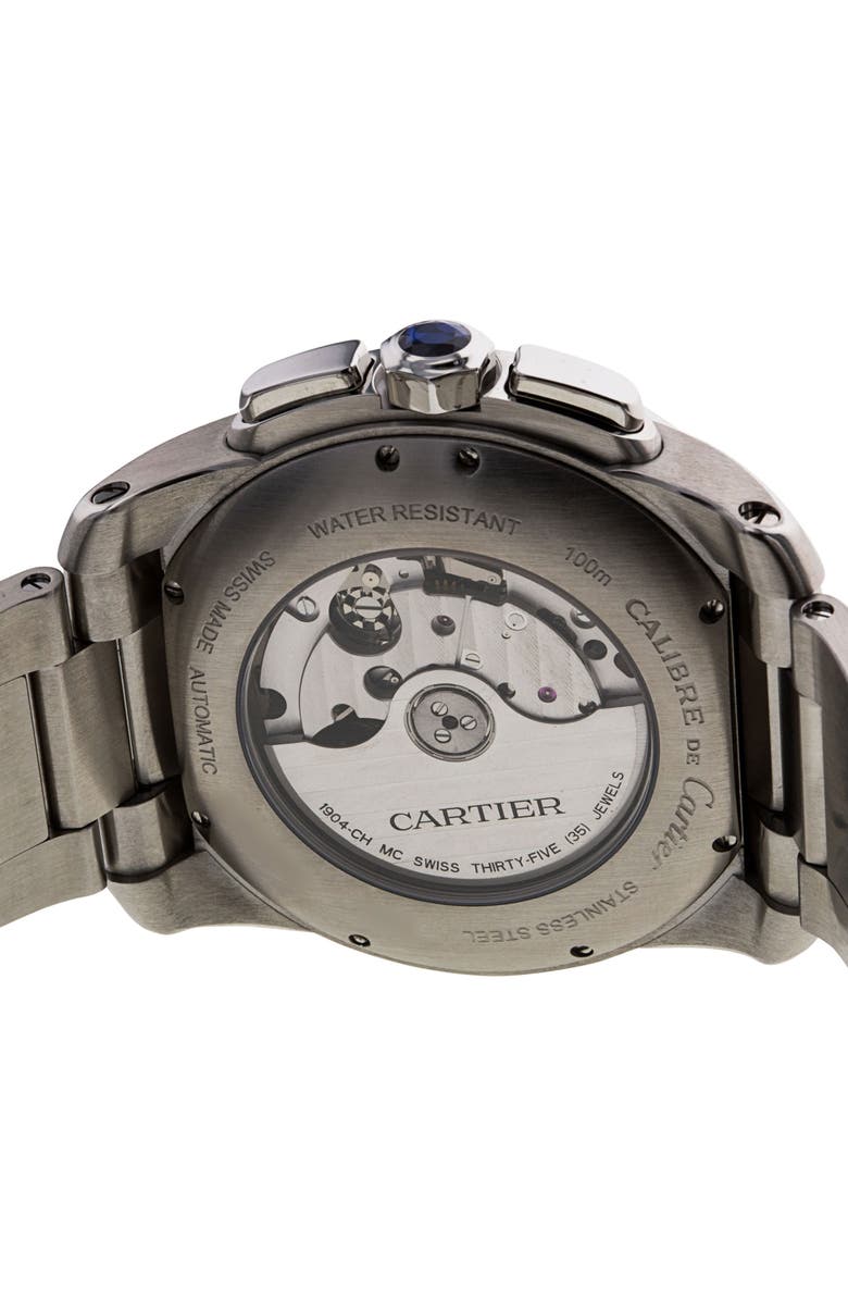 Watchfinder & Co. Cartier Preowned 2020 Calibre W7100045 Automatic Bracelet Watch, 42mm, Alternate, color,