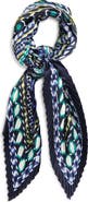 Echo Pleated Dots on Dots Diamond Silk Scarf
