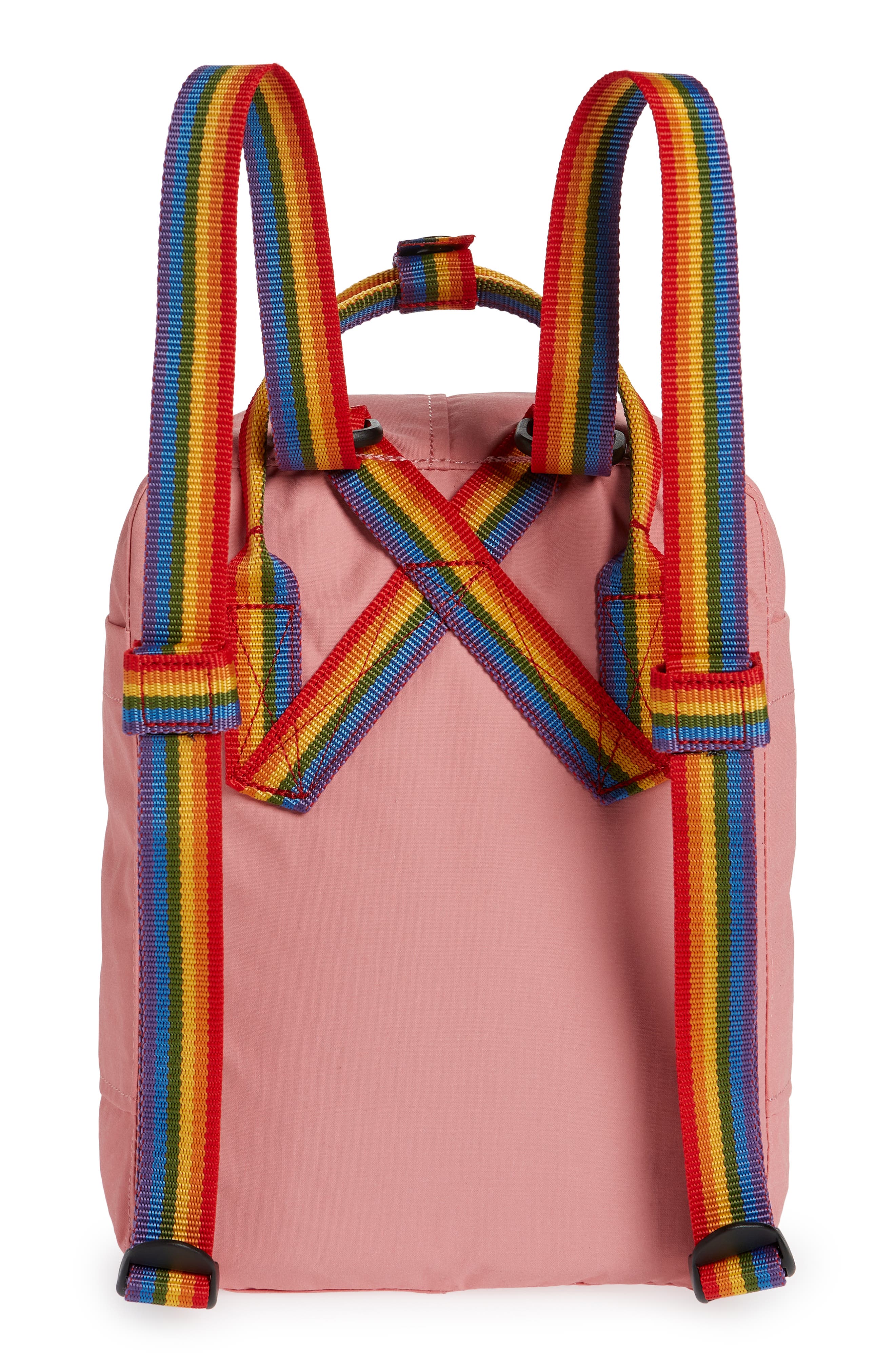 Mini Kånken Rainbow Water Resistant 13-Inch Laptop Backpack, Alternate, color, PINK-RAINBOW PATTERN