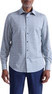 Bugatchi James OoohCotton® Floral Button-Up Shirt