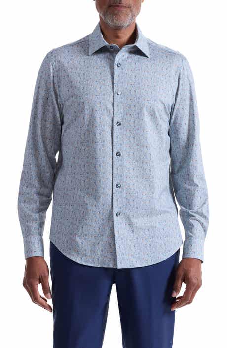 Bugatchi James OoohCotton® Floral Button-Up Shirt