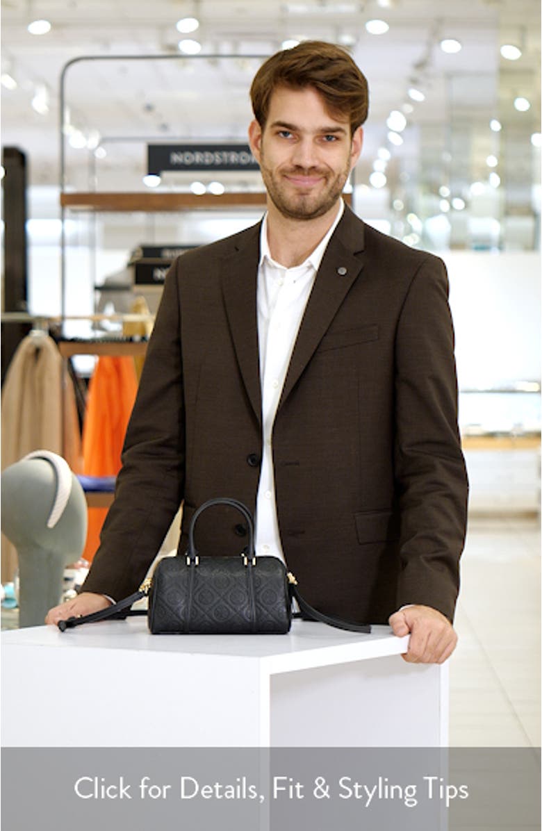 Mini T Monogram Leather Barrel Bag, sales video thumbnail