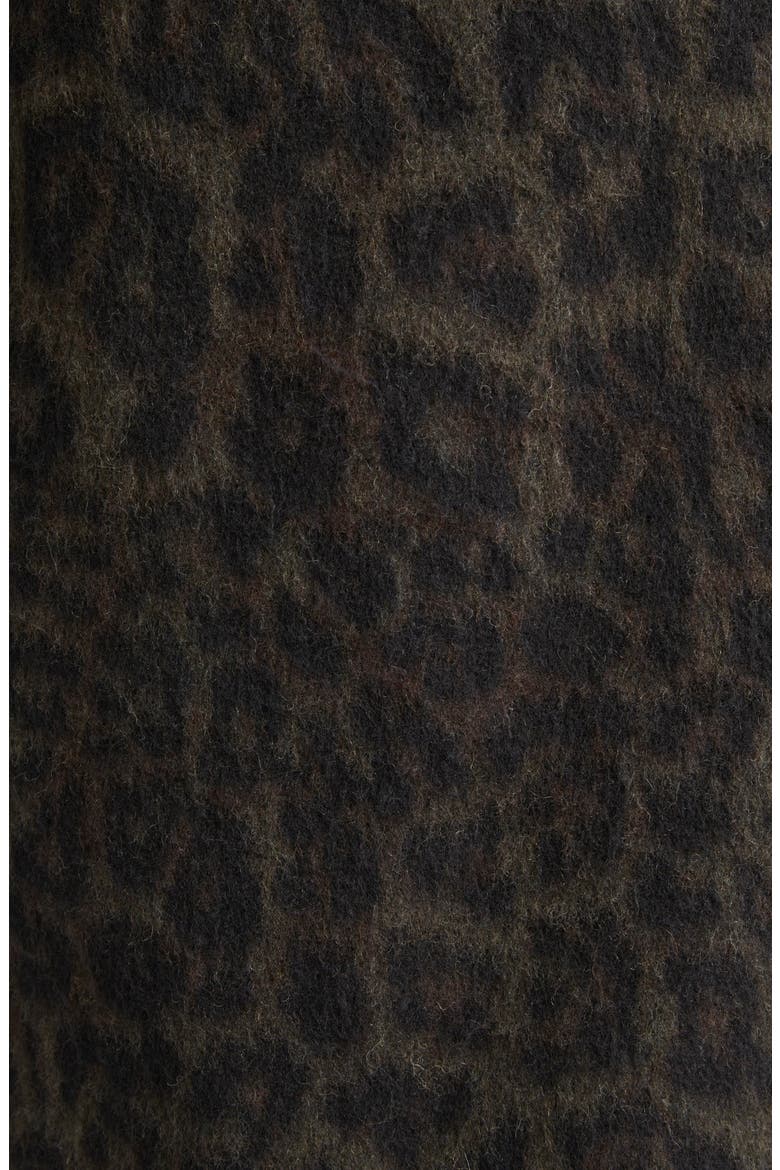 Joan Animal Print Coat, Alternate, color, DEEP OLIVE ANIMAL