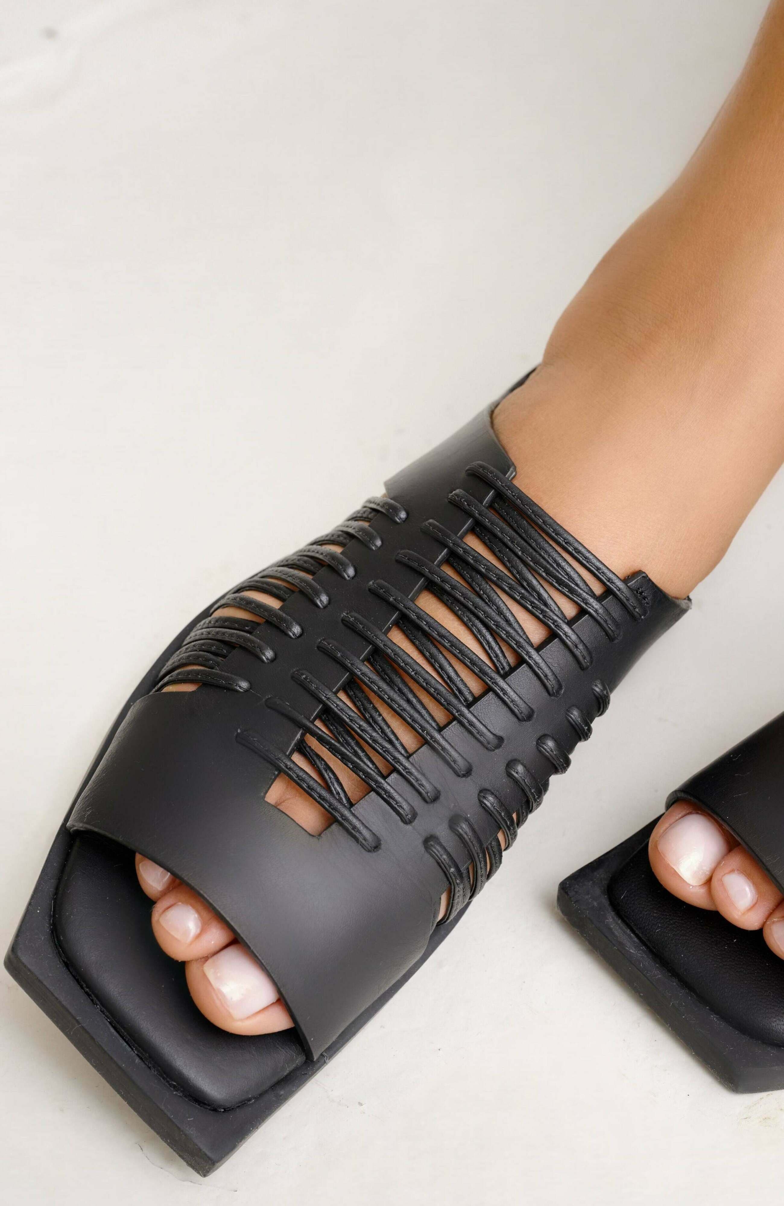 Daniella Shevel Gia Sandal, Alternate, color, Black